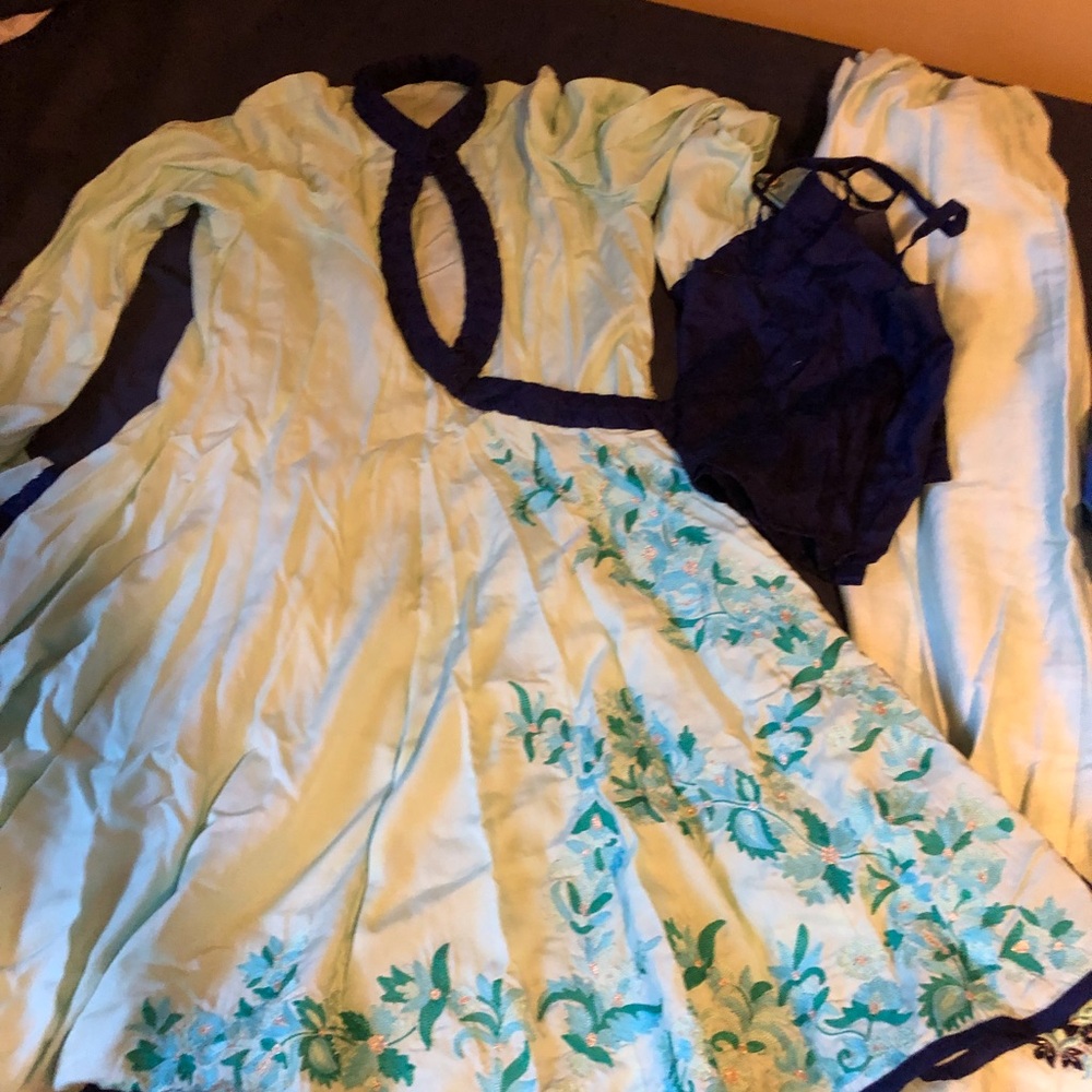 Girl Frock Kameez Pants